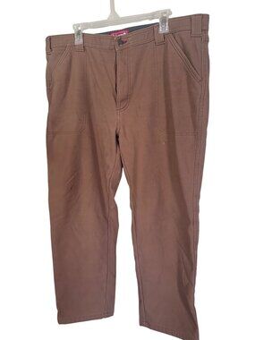 Coleman brown cargo insulated pants size 40/32